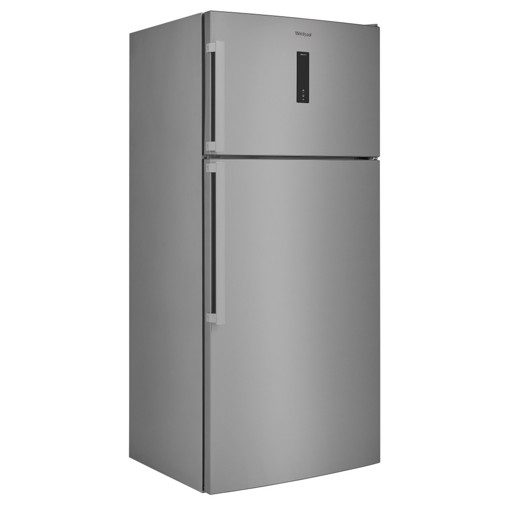 Whirlpool W84TE 72 X 2 frigorifero con congelatore Libera installazione 587 L E Acciaio inossidabile