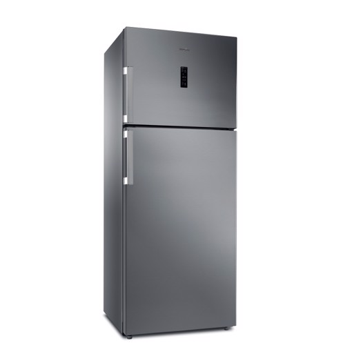 Whirlpool WT70E 952 X frigorifero con congelatore Libera installazione 457 L E Acciaio inossidabile