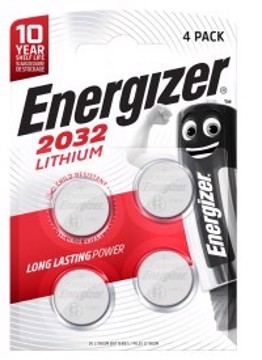 Energizer Cr2032 Lithium Bp4