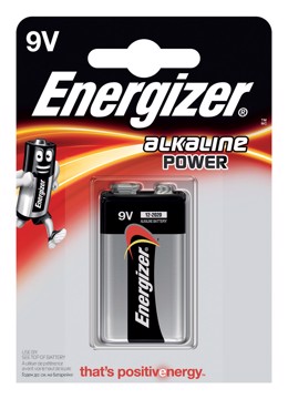Energizer Alkaline Power 9V Bp1