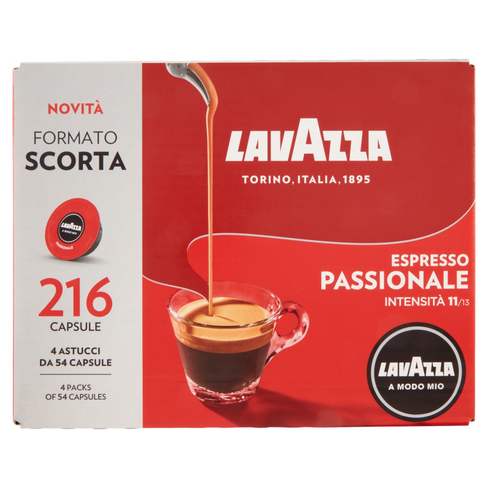 LAVAZZA A Modo Mio Espresso Passionale, Capsule per macchine Lavazza a  modo mio in Offerta su Stay On