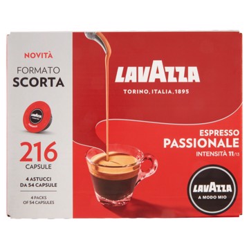 Caffe Lavazza passionale 216 c confezione risparmio 216 caps