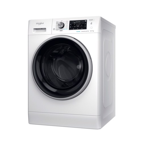 Whirlpool FFWDD 107625 WBS IT lavasciuga Libera installazione Caricamento frontale Bianco E