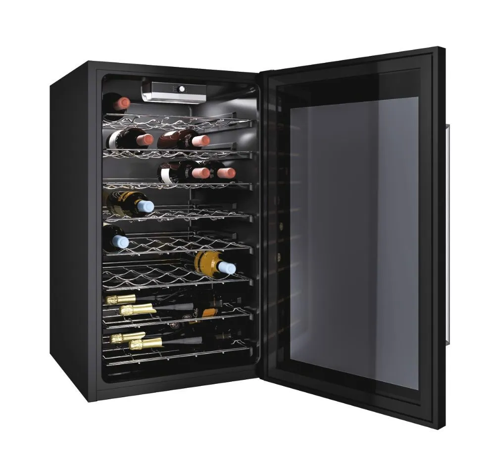 Cantinetta Per Vino Candy DiVino Da 21 Bottiglie - Temperatura 7-18°C, Nero, 73 Litri - Foto 4