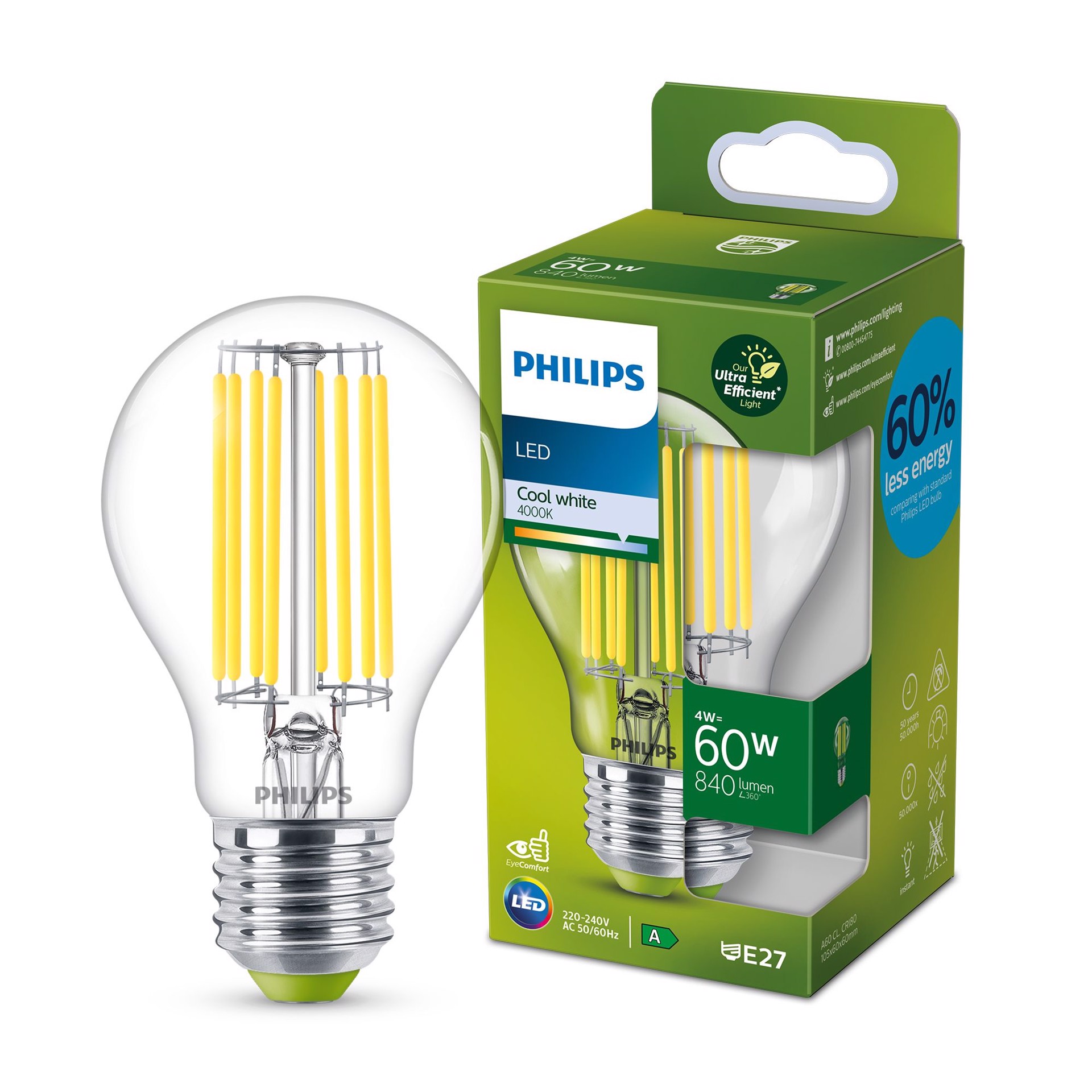 Philips by Signify Philips Lampada a goccia, Illuminazione in Offerta su  Stay On