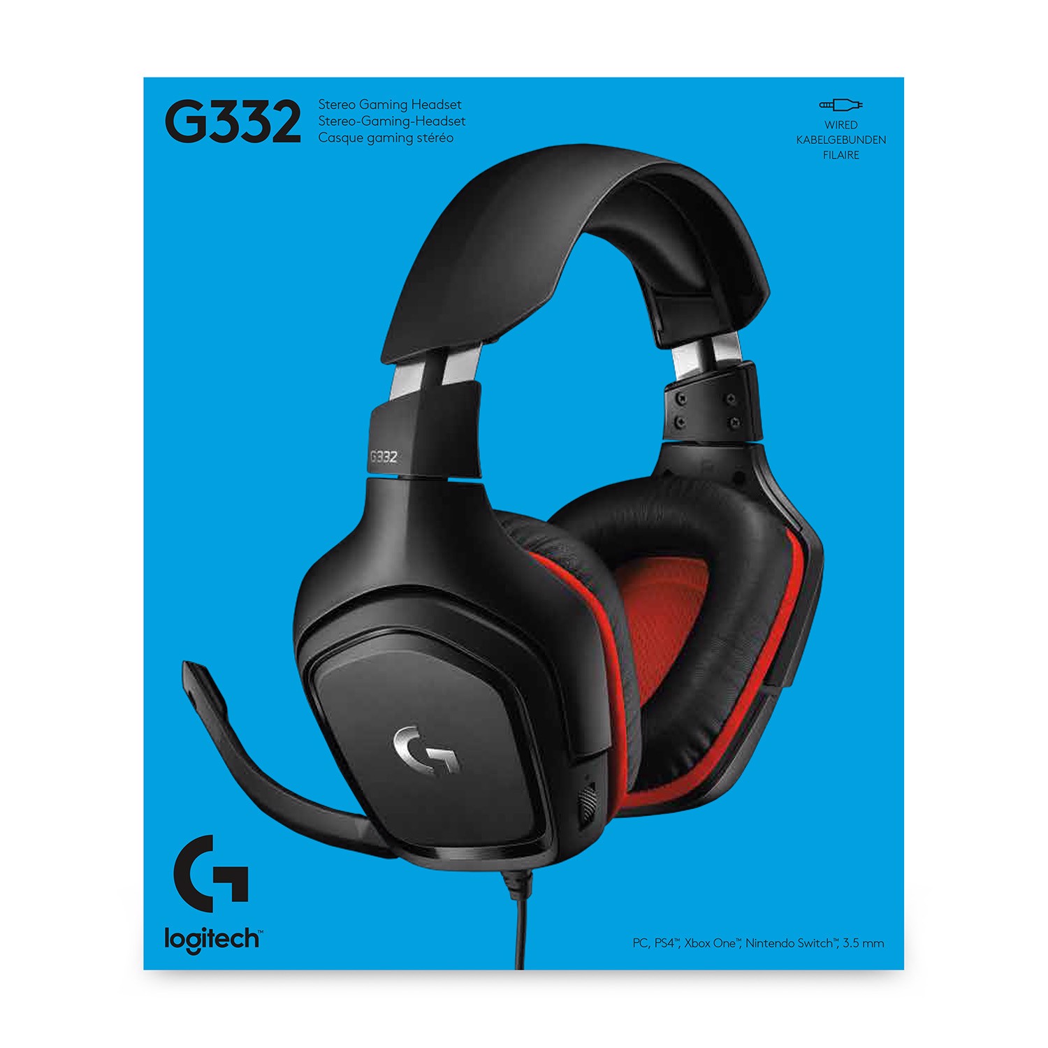 Logitech G G432 - Micro-casque - Pc Gamer Casa -Maroc