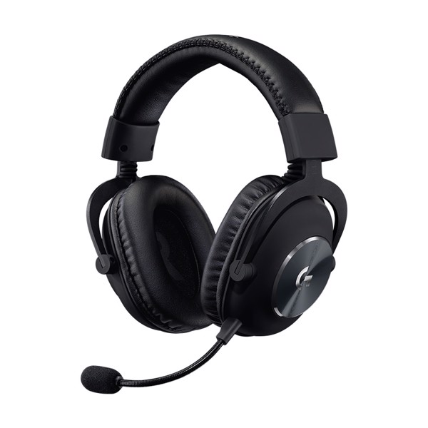 Logitech G PRO x Cuffia Gaming Cablata con Microfono Blue VO!CE, DTS Headphone:X 7.1 e Driver PRO-G da 50 mm, 7.1 Surround Pensato per Esport Gaming, 