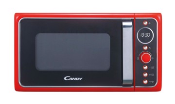 Forno microonde con grill ross 20lt 700w digitale rosso