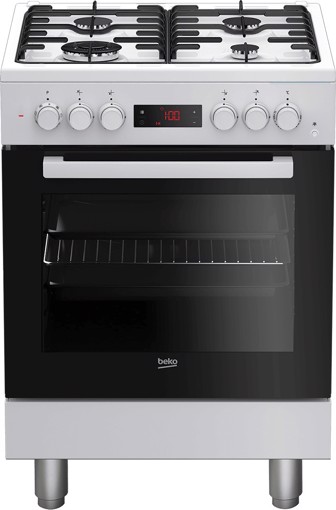 Beko FSE62110DWF cucina Gas Bianco A