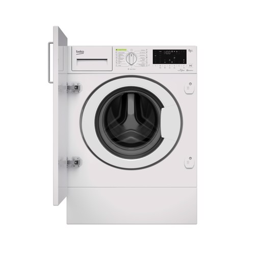 Beko HITV 8736B0 HT lavasciuga Da incasso Caricamento frontale Bianco C