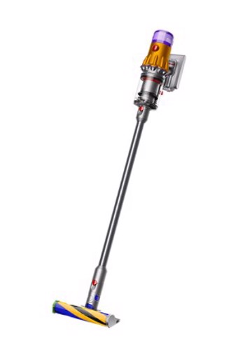 Dyson V12 Detect Slim Absolute Nichel, Giallo Senza sacchetto
