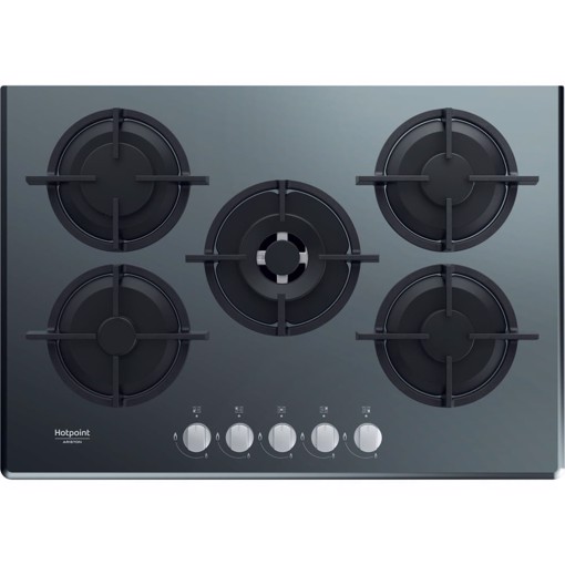 Hotpoint HAGD 72S/MR Specchio Da incasso 73 cm Gas 5 Fornello(i)