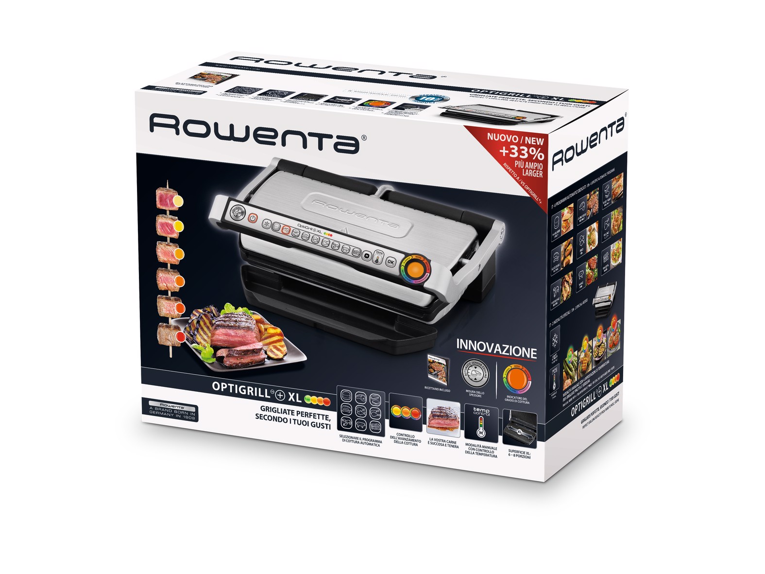 ROWENTA OPTIGRILL XL, Cottura in Offerta su Stay On