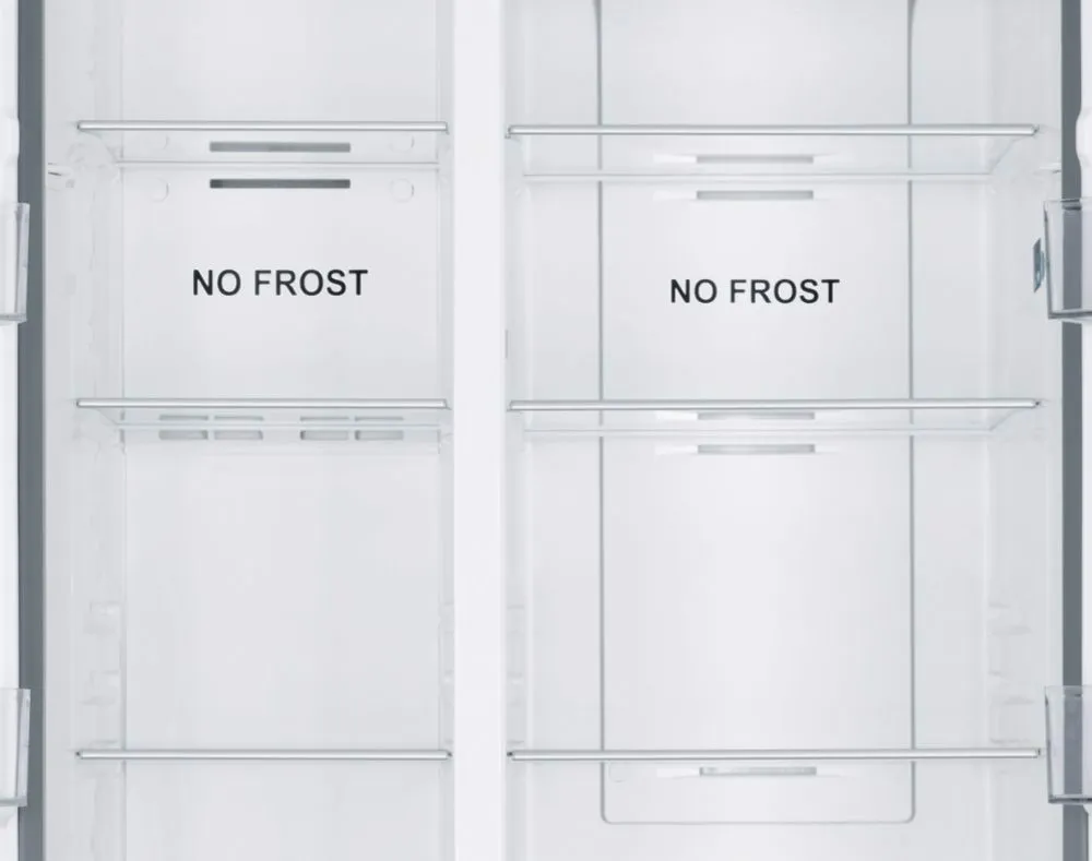 Frigorifero Side By Side Haier SBS 90 Serie 3 - 521 Litri, No Frost, Water Dispenser, Classe E, Alluminio - Foto 5