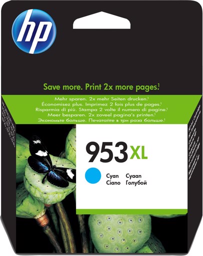 HP Cartuccia inchiostro ciano originale ad alta capacità 953XL