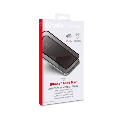 Celly PRIVACYF1027BK mobile phone screen/back protector Pellicola proteggischermo trasparente Apple 1 pz