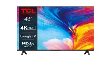 Televisore 4k 43" uhd hdr10+ t2/s2,2hdmi,googletv,b., pl