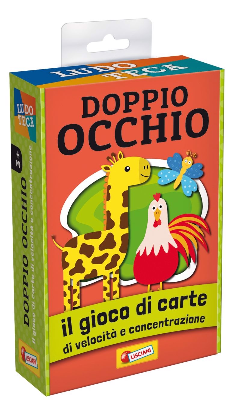 LISCIANI Le Carte Dei Bambini Doppio Occhio, Altri giocattoli in Offerta  su Stay On