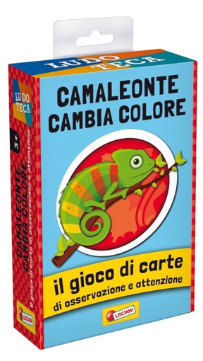 Lisciani Le Carte Dei Bambini Camaleonte Cambiacolore