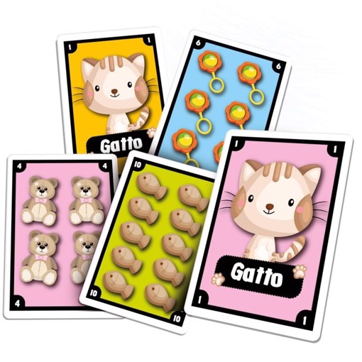 Lisciani Le Carte Dei Bambini Gatto Pigliatutto