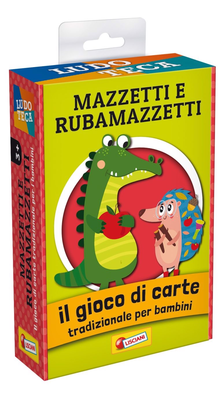 LISCIANI Le Carte Dei Bambini Mazzetti E Ruba Mazzetti, Altri giocattoli  in Offerta su Stay On