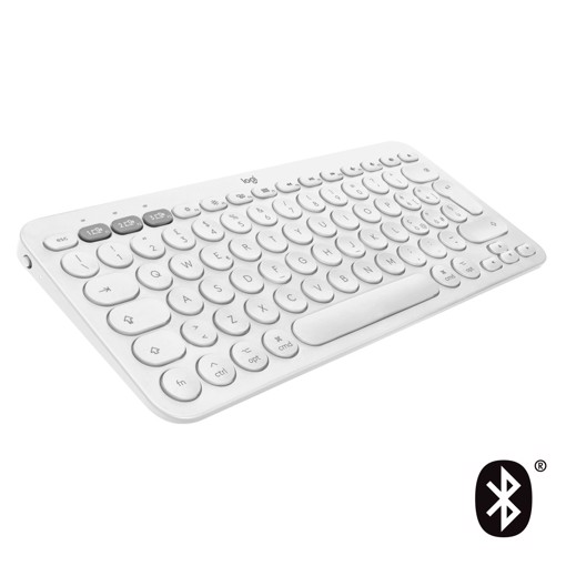 Logitech K380 Tastiera Bluetooth Multidispositivo per Mac, Sottile e Compatta, Easy-Switch fino a 3 Dispositivi, Compatibile con macOS, iOS, iPadOS, Layout Italiano