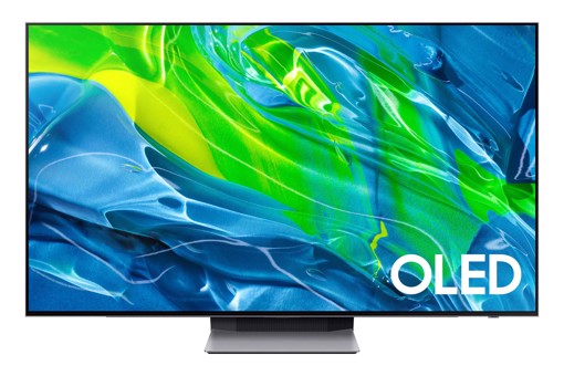 Samsung Series 9 TV OLED 4K 65” QE65S95B Smart TV Wi-Fi Eclipse Silver 2022, Processore Neural Quantum 4K, Ultra sottile, Gaming mode, Suono 3D