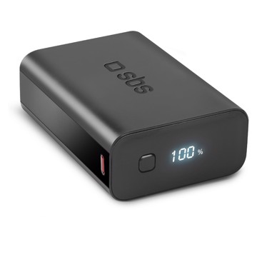 Powerbank 20.000 mah 1 usb 1 colore nero