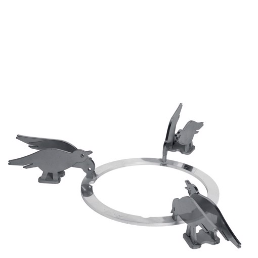 Smeg KPDSN100B accessorio e componente per piano cottura Acciaio inossidabile Kit di padelle