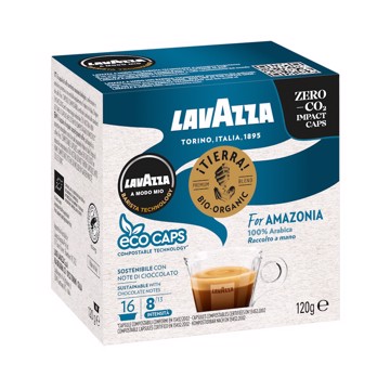 Caffe'lavazza tierra bio amazz onia caps compostabile 16 cap