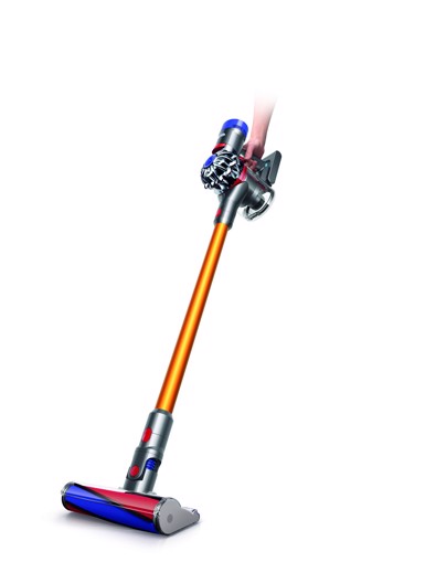 Dyson V8 Absolute Nichel, Giallo Senza sacchetto