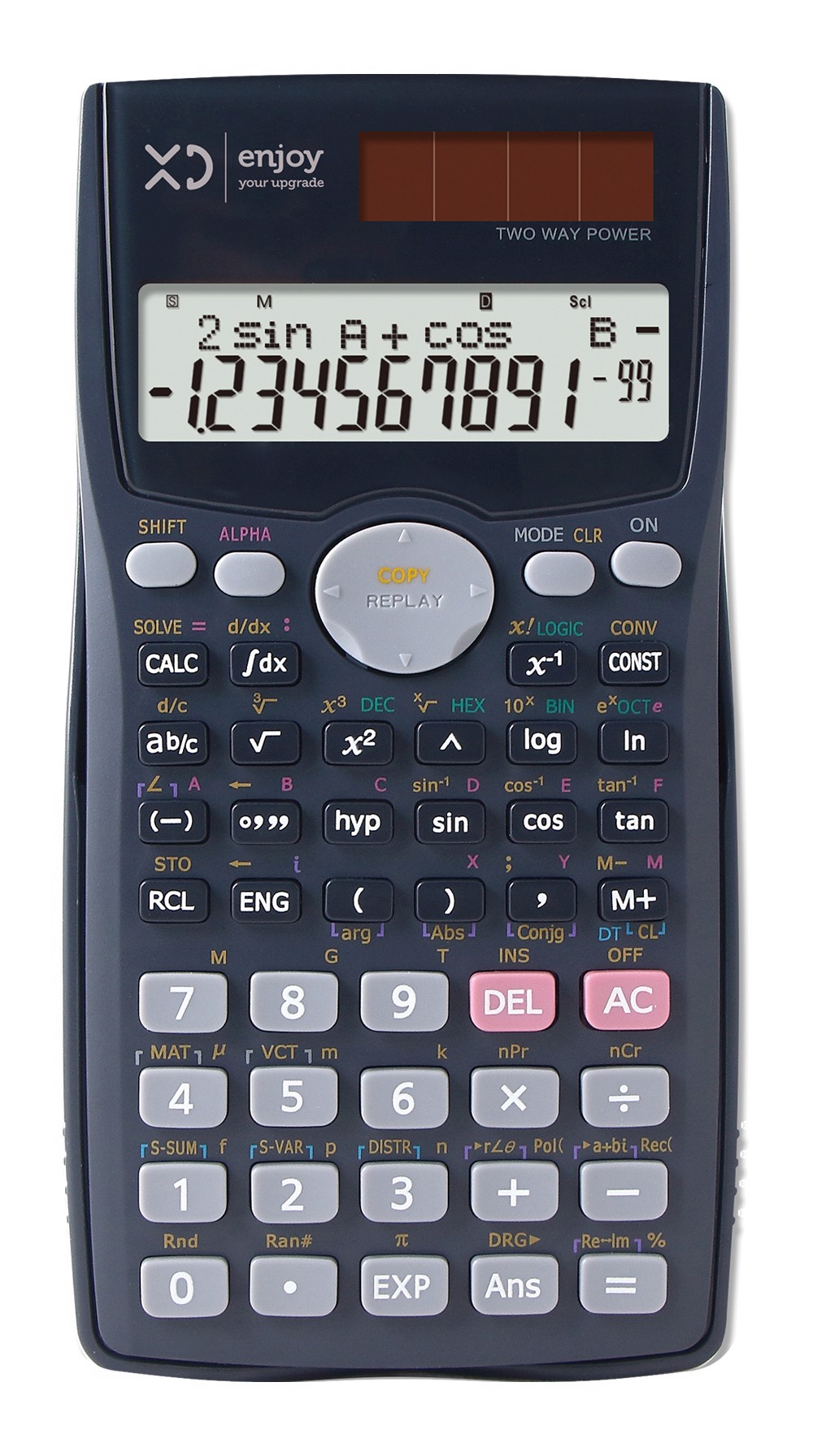XD Enjoy XD XDOS991 calcolatrice Desktop Calcolatrice scientifica Nero, Calcolatrici in Offerta su Stay On