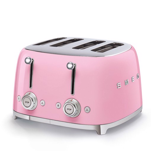 Smeg TSF03PKEU tostapane 4 fetta/e 2000 W Rosa