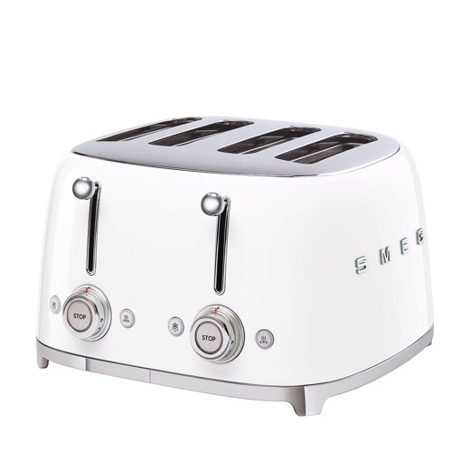 Smeg TSF03WHEU tostapane 4 fetta/e 2000 W Bianco