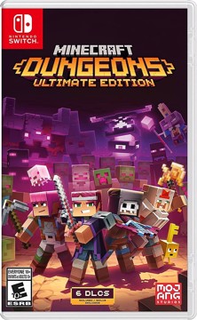 Gioco switch minecraft dungeon