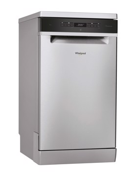 Lavastoviglie slim inox whirlpool aquastop portaposat