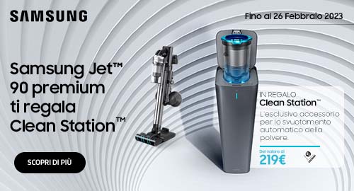 Samsung Jet 90 ti regala la Clean Station