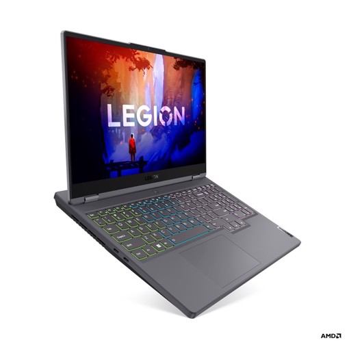 Lenovo Legion 5 15ARH7H 6600H Computer portatile 39,6 cm (15.6") Full HD AMD Ryzen™ 5 16 GB DDR5-SDRAM 512 GB SSD NVIDIA GeForce RTX 3060 Wi-Fi 6E (802.11ax) Windows 11 Home Grigio