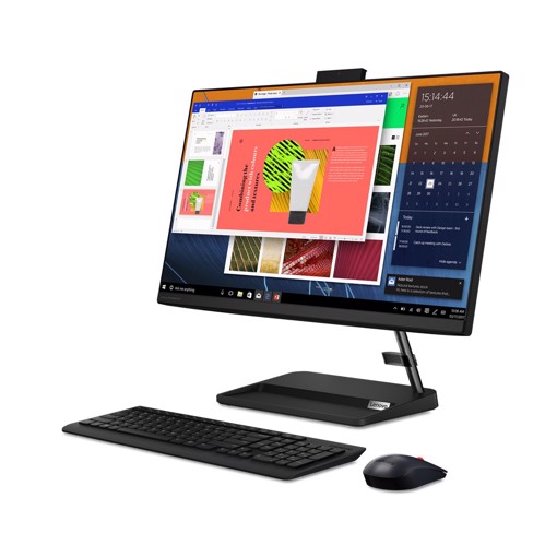 Lenovo IdeaCentre AIO 3 24ITL6 Intel® Core™ i3 60,5 cm (23.8") 1920 x 1080 Pixel 8 GB DDR4-SDRAM 512 GB SSD PC All-in-one Windows 11 Home Wi-Fi 6 (802.11ax) Nero