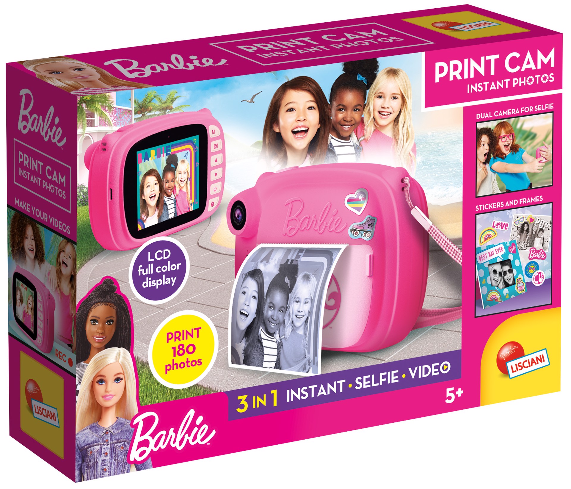 LISCIANI Barbie Print Cam Hi-Tech Display 6