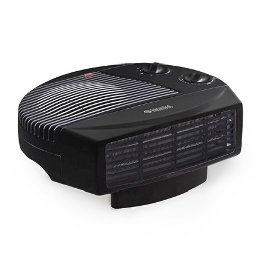 Olimpia Splendid Cromo Radiale Nero 2000 W Riscaldatore ambiente elettrico con ventilatore