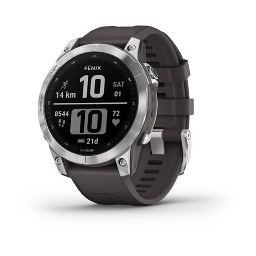 Garmin fenix 7 3,3 cm (1.3") MIP 47 mm Argento GPS (satellitare)