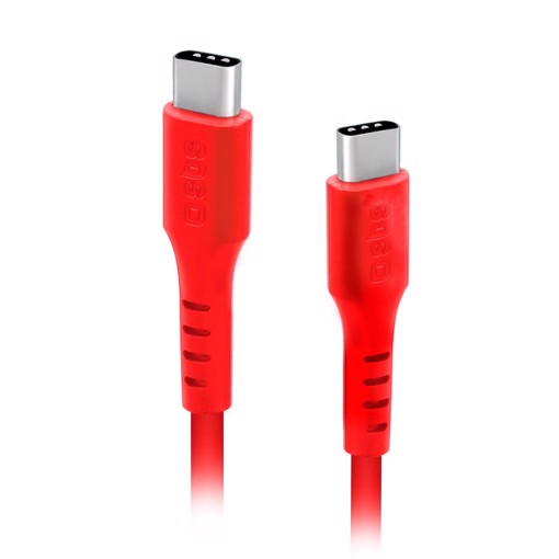 SBS TECABLETCC20R cavo USB 1,5 m USB 2.0 USB C Rosso