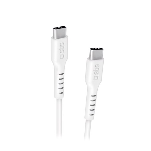 SBS TECABLETCC2MW cavo USB 2 m USB 2.0 USB C Bianco