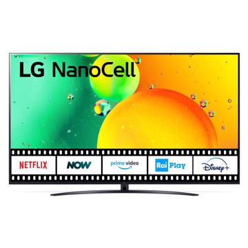 Televisore nano 75" uhd hdr10p t2/s2,3hdmi,2usb,a5,os22,ga,p