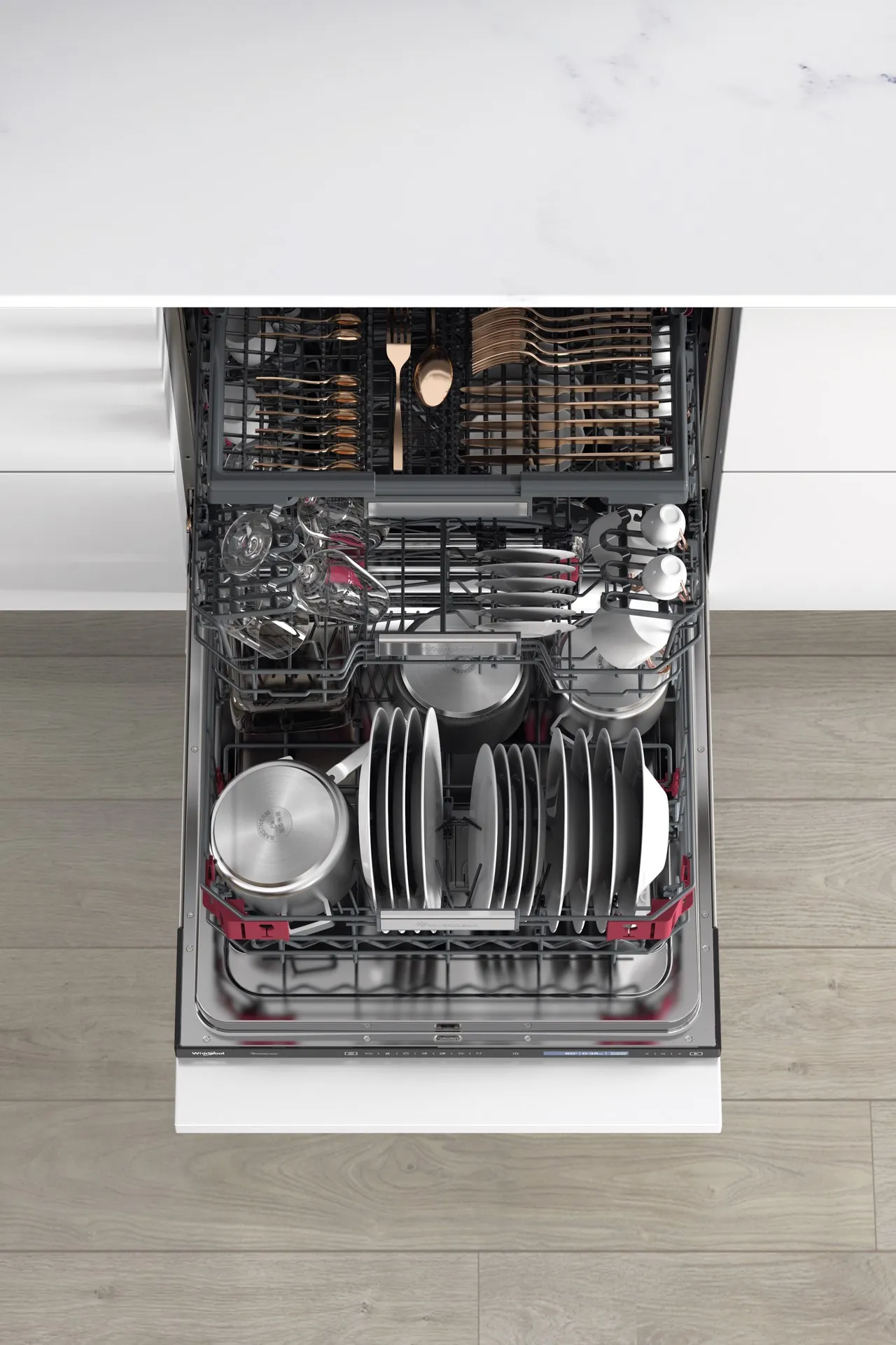 Lavastoviglie Whirlpool WIO 3O540 PELG - 14 Coperti, Classe B, 60 Cm