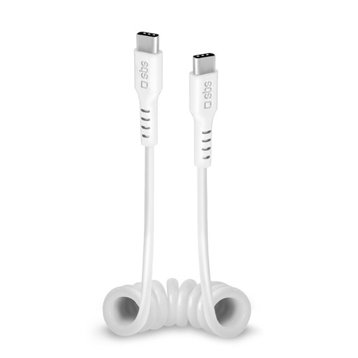 SBS TECABLETYPCCS1W cavo USB 1 m USB 3.2 Gen 1 (3.1 Gen 1) USB C Bianco