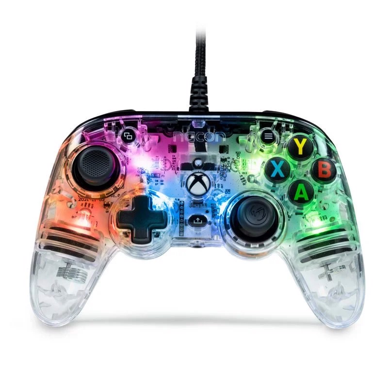 NACON Pro Compact Colorlight Nero, Trasparente USB Gamepad  Analogico/Digitale PC, Xbox One, Xbox Series S, Xbox Series X, Accessori  Xbox X e Xbox S in Offerta su Stay On