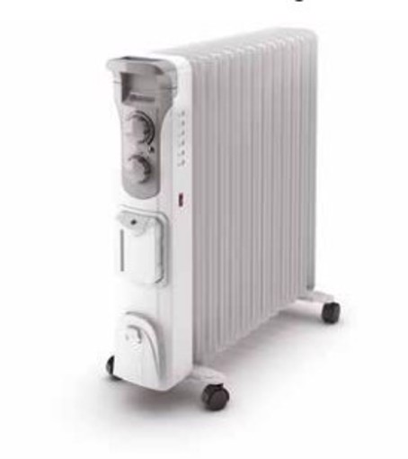 Olimpia Splendid Humi 13 Interno Bianco 2500 W Riscaldatore ambiente elettrico a olio