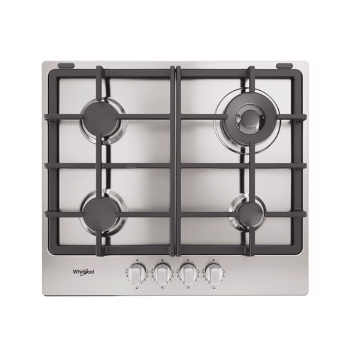 Whirlpool TGML 661 IX R Acciaio inossidabile Da incasso 58 cm Gas 4 Fornello(i)